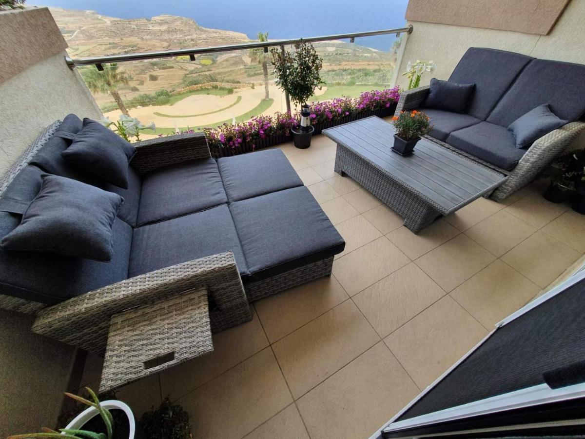 Sunset Holiday Apartment With Communal Pool + Views Ghajn Melel Экстерьер фото